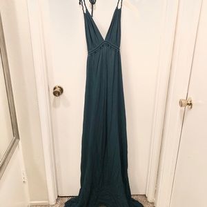 Tie Back Maxi Dress
